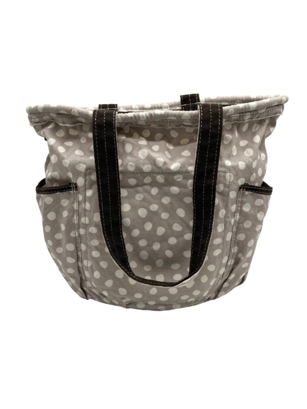 Thirty-One Beige Metro Fabric Hobo Bag
